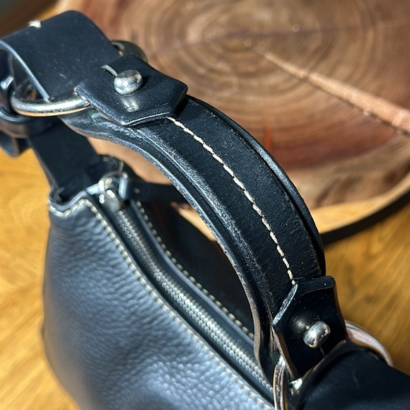 DOONEY & BOURKE Pebbled Leather Shoulder Bag - Picture 12 of 16